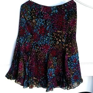 Dana Buchman silk skirt